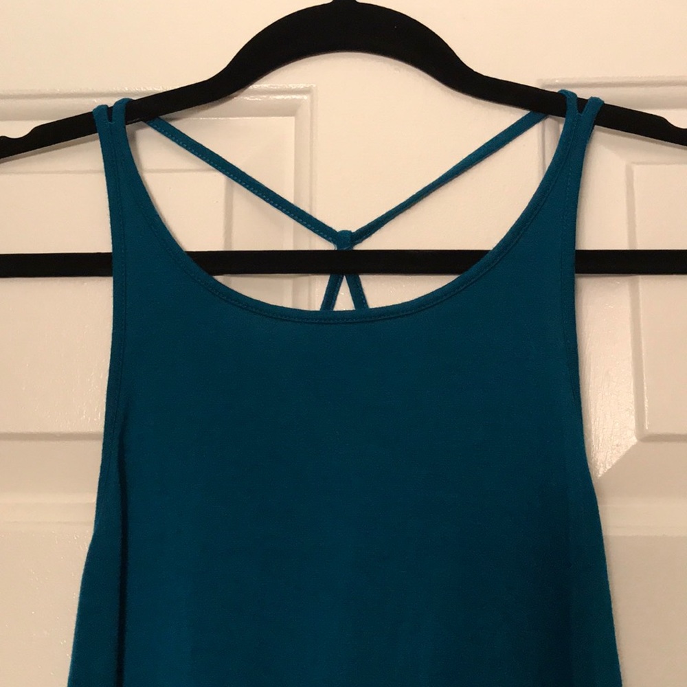 Express Turquoise Dress - Picture 2 of 4